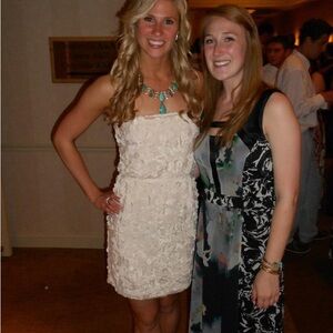 French Connection Elegant Cream Dress